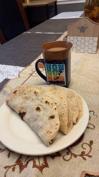 Baleada and Honduran coffee